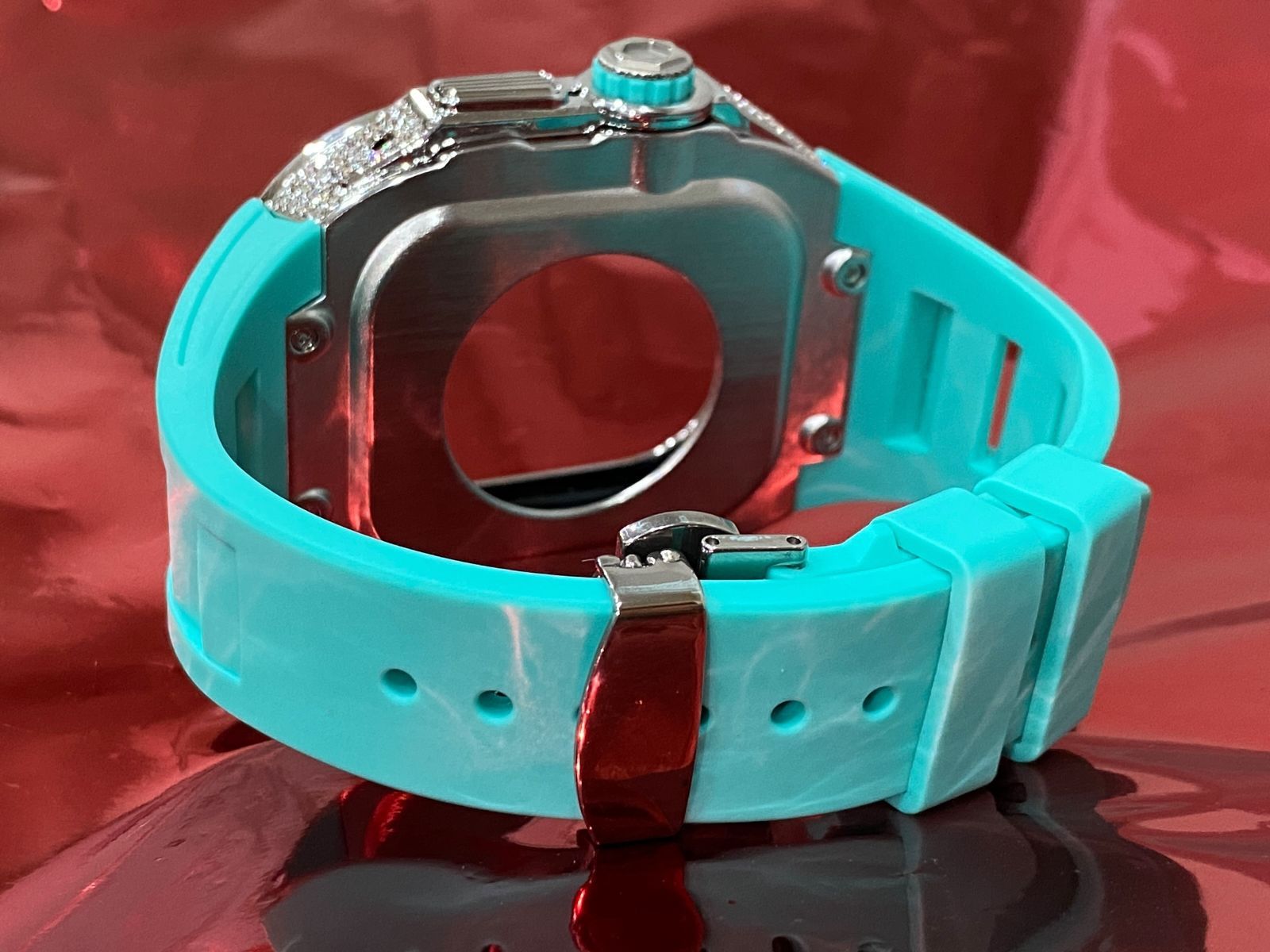 アップルウォッチラバーバンドベルトウルトラAppleWatchカバー