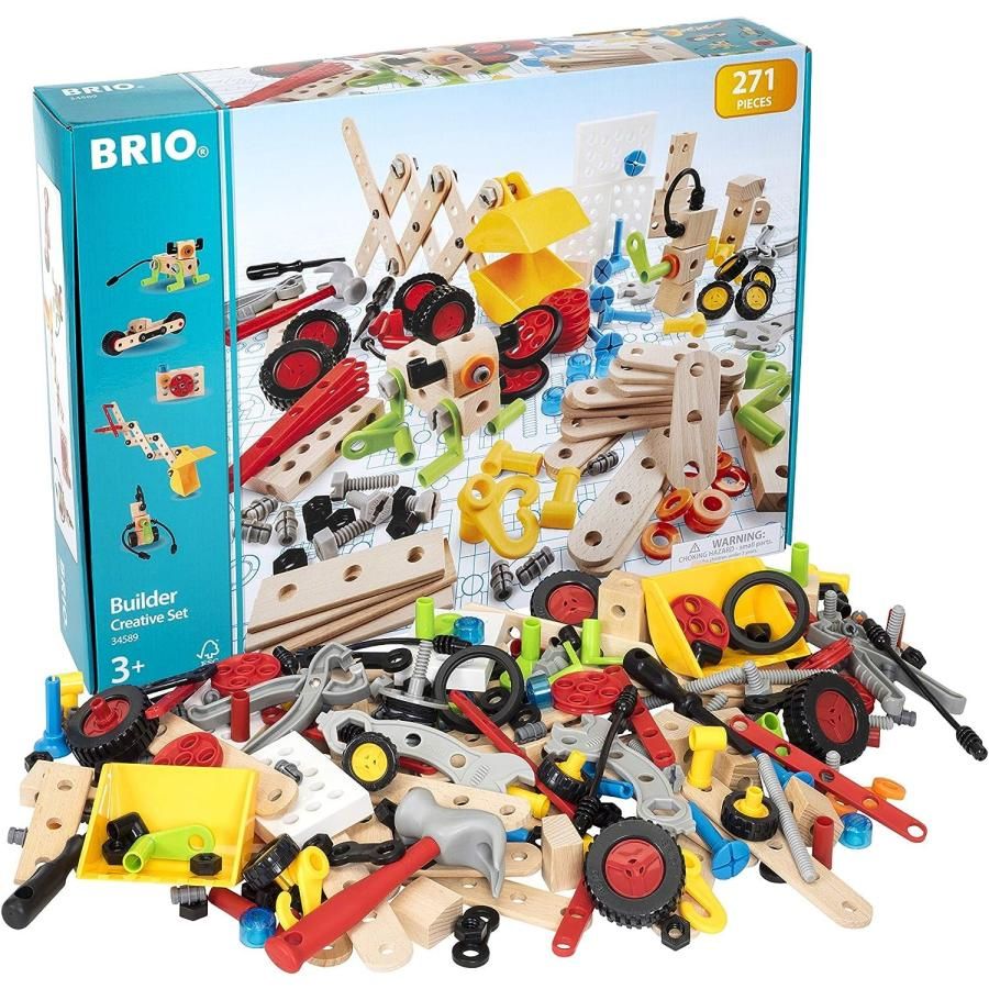 BRIO ブリオ ビルダー クリエイティブセット 工具遊び おもちゃ 34589