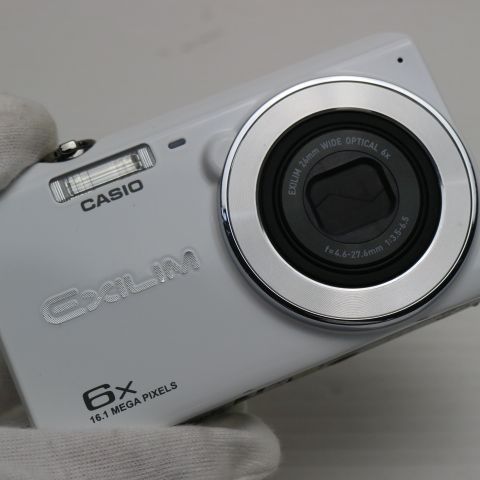 美品 EX-Z900 ホワイト 即日発送 コンデジ CASIO EXILM 本体 土日祝