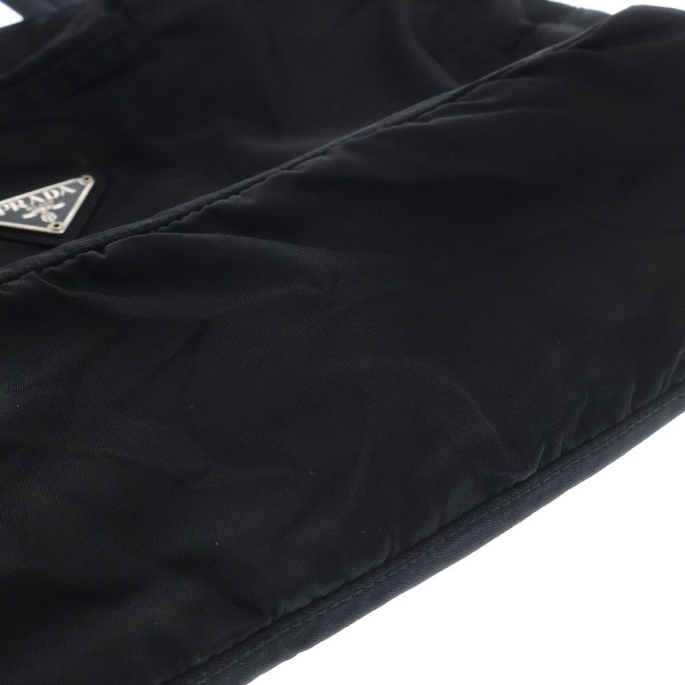 PRADA (プラダ) テスート ハンドバッグ ブラックナイロン B8993 - メルカリ