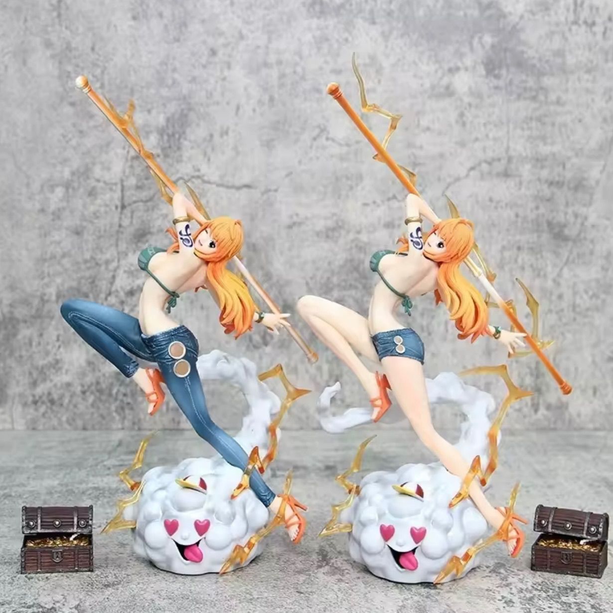 ONE PIECE ワンピース ナミ ゼウス ショーパンver 特大サイズ