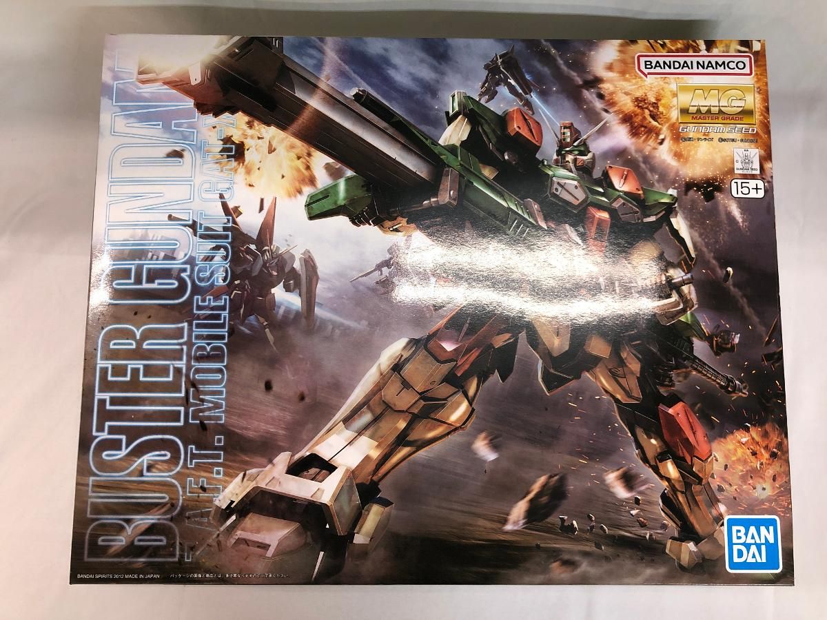 【新品＆未開封】MG バスターガンダム GAT-X103 ガンプラ GAT-X103 バスターガンダム (MG) (ガンプラ) - ホビーサーチ