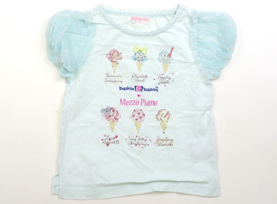 メゾピアノ　120cm メゾピアノ/mezzopiano】Tシャツ・カットソー 120サイズ 女の子