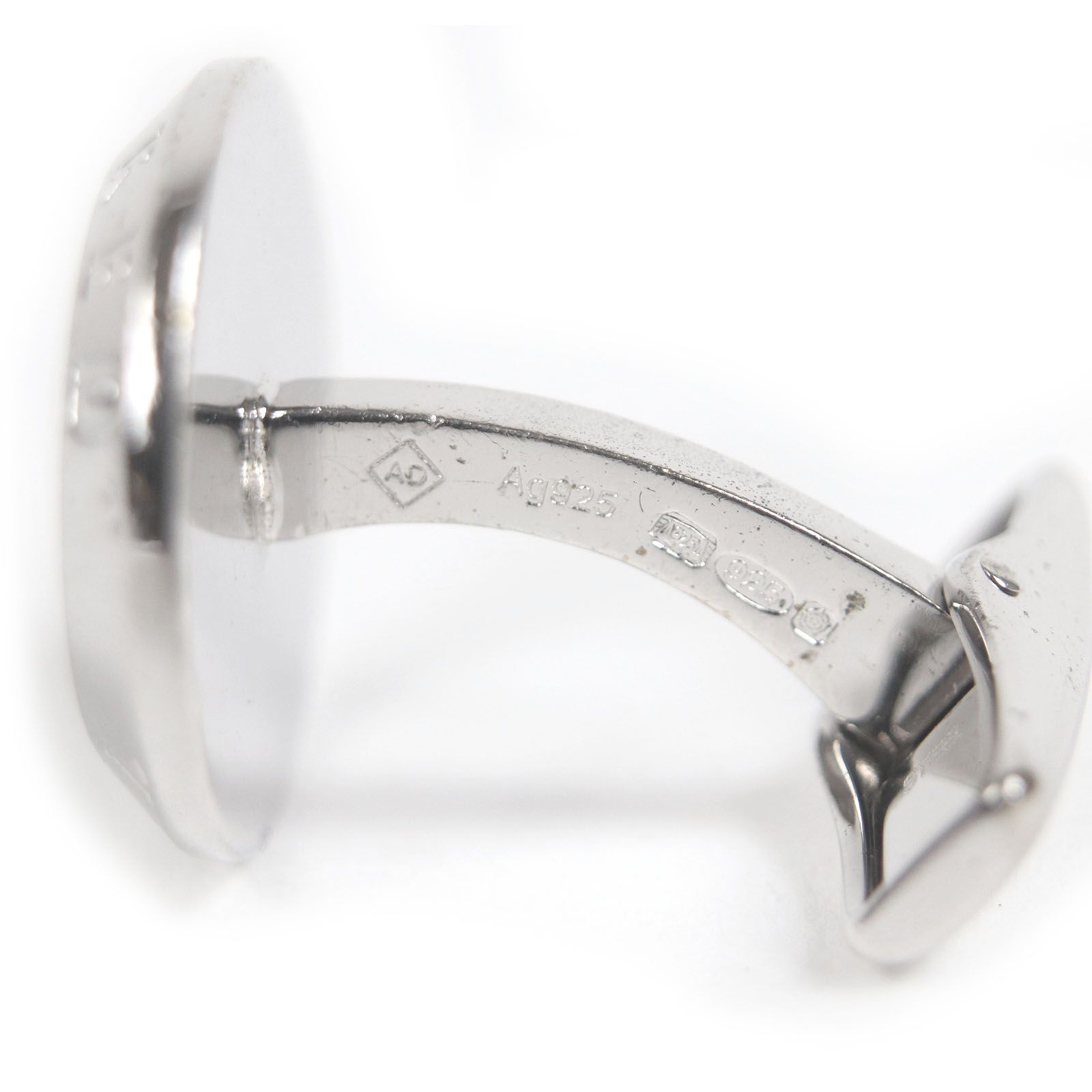 美品　ダンヒル　dunhill カフリンクス　ADロゴ　刻印　サークル　カフス 美品 ダンヒル dunhill カフリンクス ADロゴ 刻印 サークル カフス