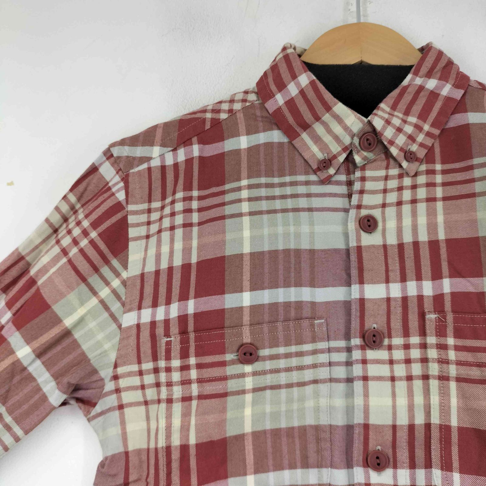 パタゴニア patagonia チェック L/S BDシャツ メンズ import：XS