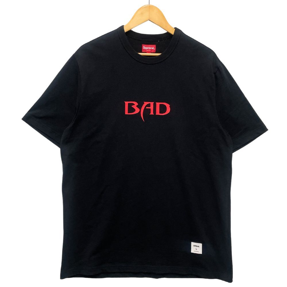 SUPREME シュプリーム Bad S/S Top プリント Tシャツ ブラック