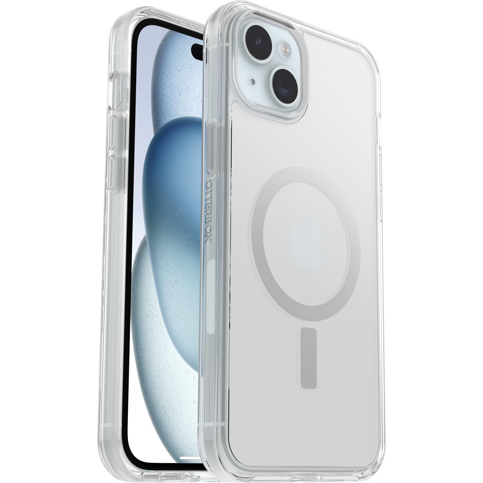 OtterBox iPhone 15 Plus用 耐衝撃 衝撃吸収 米軍MIL規格 Magsafe対応ケース Symmetry Clearクリア 正規品 〔オッターボック クリア iPhone 15 Plus | iPhone 14 Plus