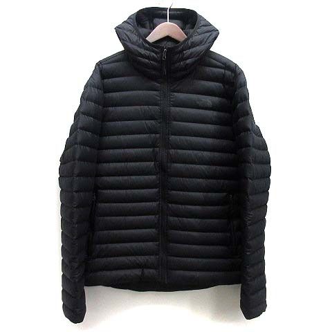 ザノースフェイス THE NORTH FACE ストレッチ ダウン フーディ ジャケット 700フィル STRETCH DOWN HOODIE JACKET NF0A3Y55 ブラック 黒 L