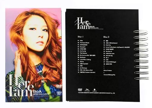 BoA / Special Live: Here I Am 輸入盤DVD2枚組 Amazon.co.jp: BoA スペシャル・ライブ - Here I am (2DVDs +