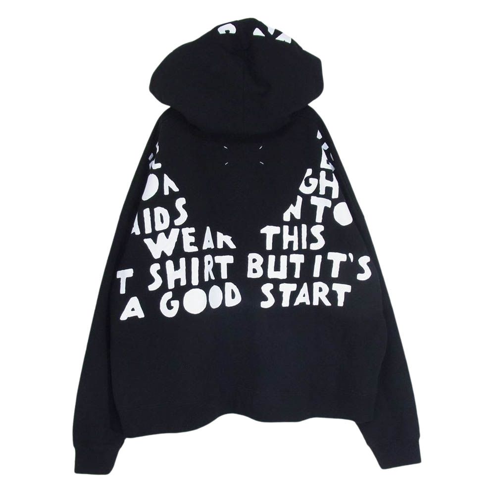 maison margielaマルジェラ 21SS AIDS パーカー プリント 【公式通販】