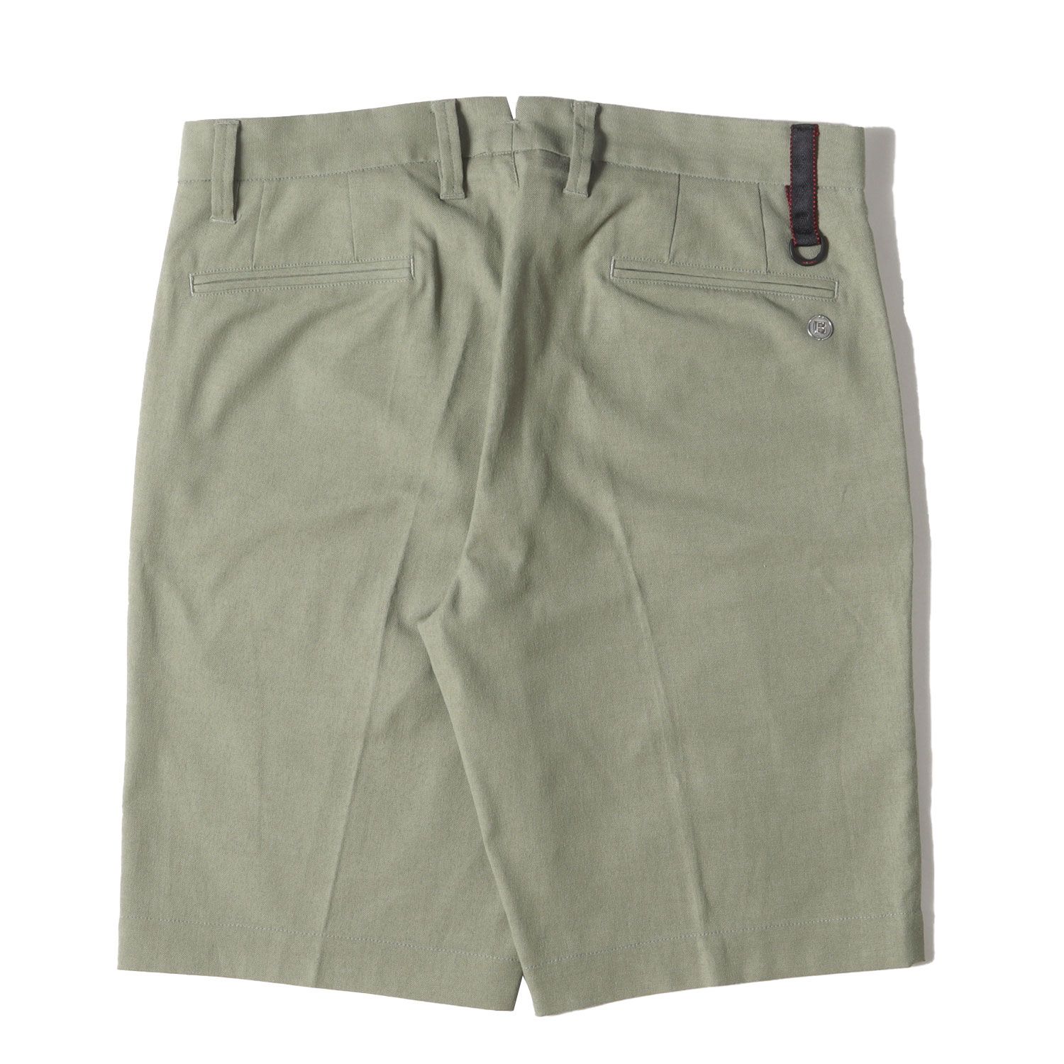 BRIEFING ブリーフィング パンツ サイズ:M / ポリコットンリネン ショート スラックス パンツ (DRESS SHORT PANTS BRG202M06) / セージグリーン / ボトムス ショートパンツ【メンズ】【中古】【美品】【K4473】 美品】BRIEFING ブリーフィング パンツ サイズ:M / ポリコットンリネン