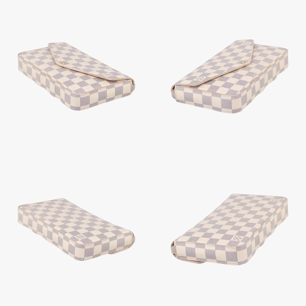 アズール ダミエキャンバス