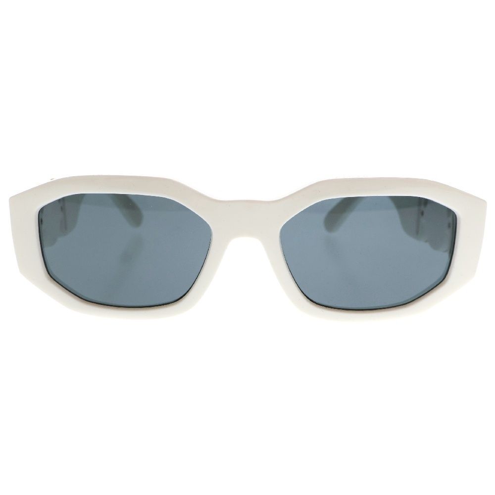 VERSACE ヴェルサーチ Medusa Biggie Sunglasses メデューサテンプル サングラス ホワイト|ゴールド