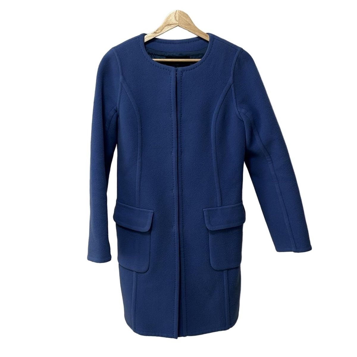 EPOCA(エポカ) コート サイズ40 M レディース美品 - ブルーグレー 長袖