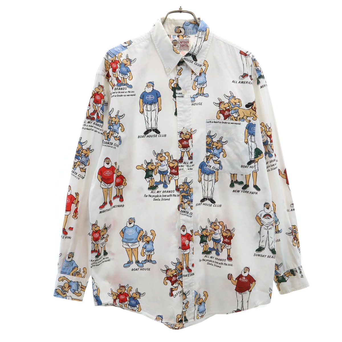 ★大幅値下げ中★新品未使用品 CAPTAIN SANTA 半袖 シャツ XL Captain Santa ビッグ キャプテンサンタ チェック 柄 メンズ