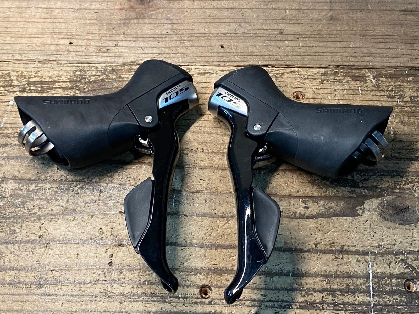 JD601 シマノ SHIMANO 105 ST-5800 STIレバー 2x11S - メルカリ