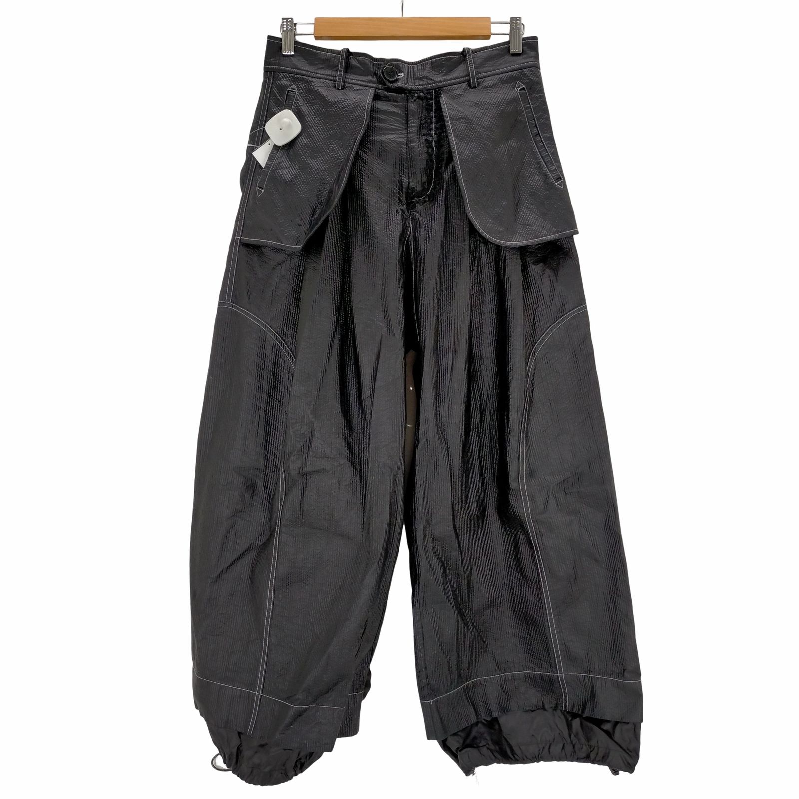 NUT EMPEROR WIDE PU LEATHER PANTS NUT EMPEROR WIDE PU LEATHER PANTS