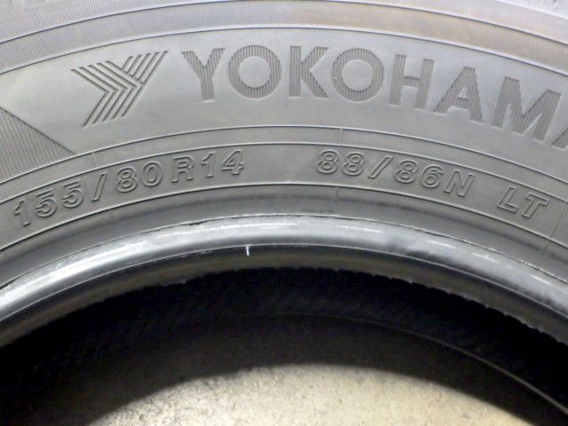 送料無料●2021年製造 約8~8.5部山●YOKOHAMA