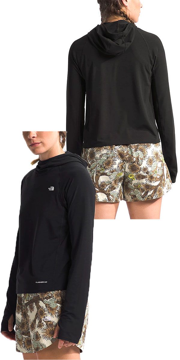 難あり ノースフェイス ラッシュガード レディース パーカー 速乾 Tシャツ 薄手 長袖 THE NORTH FACE Adventure Sun Hoodie 2025春夏 NF0A86YB