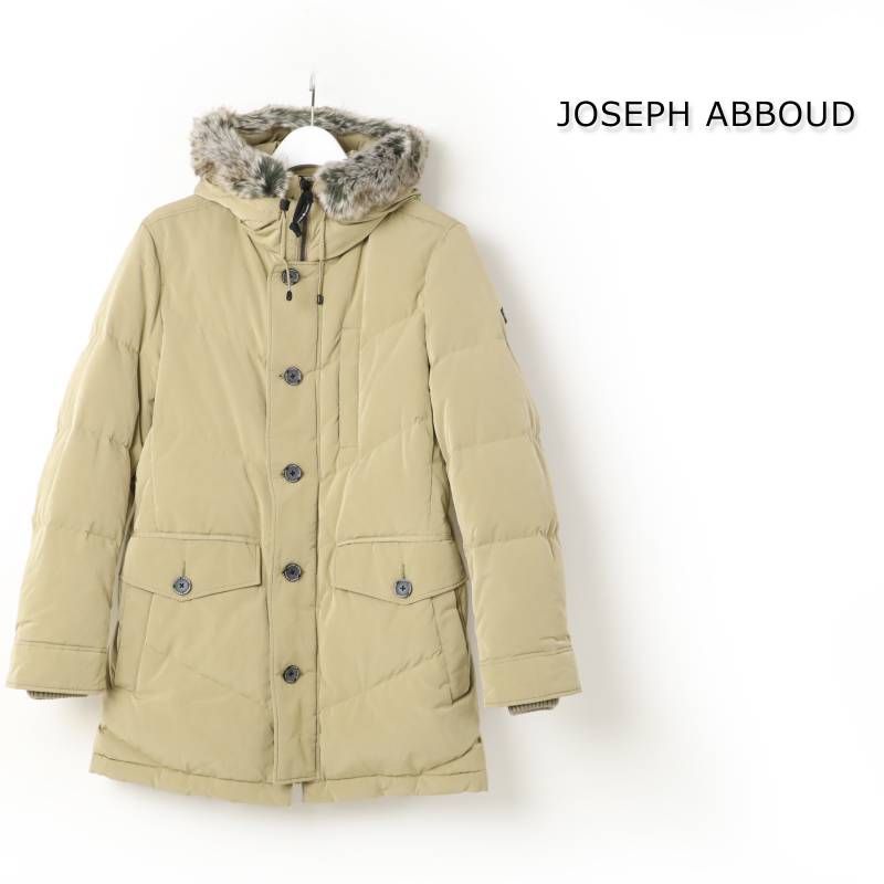 新品 JOSEPH ABBOUD ジョセフアブード ECO撥水 ECOファー 9ポケット 
