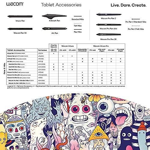 ワコム プロペン2 フェルト替え芯 10本セット グレー ACK22213