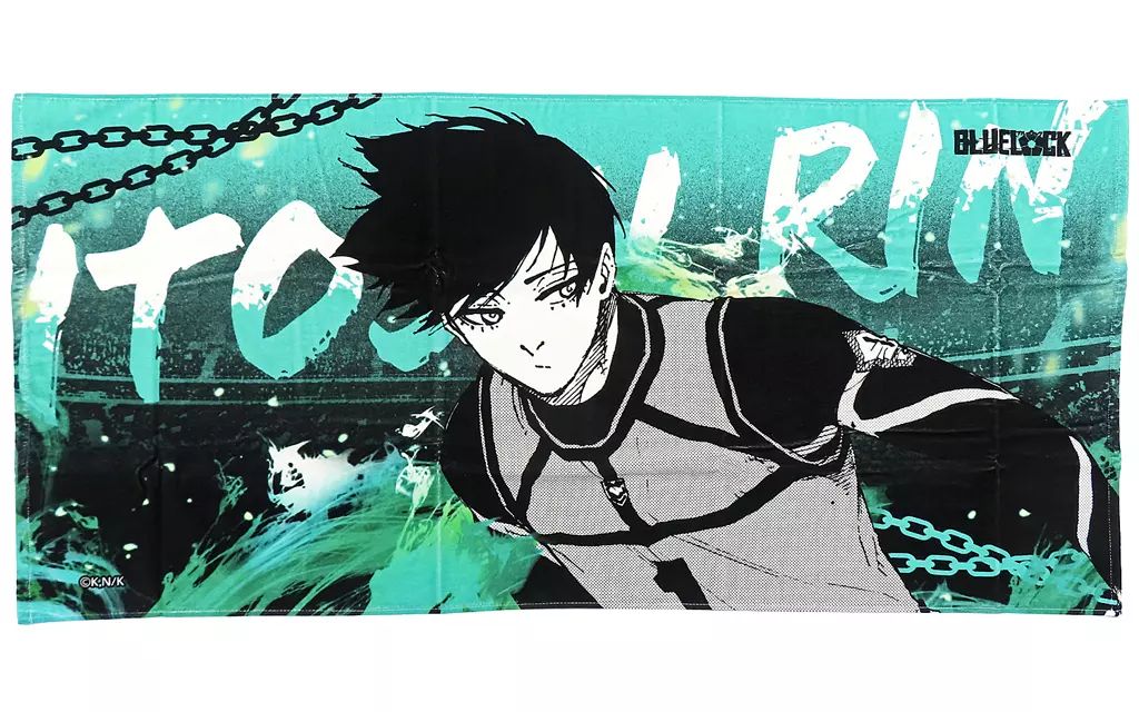 中古】タオル・手ぬぐい 糸師凛 ビッグタオル 「ブルーロック展