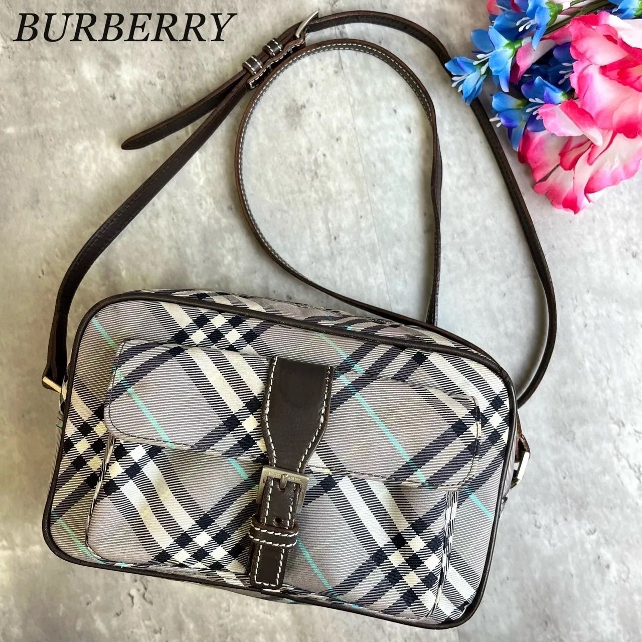 ✨美品✨ BURBERRY バーバリー ショルダーバッグ ノバチェック