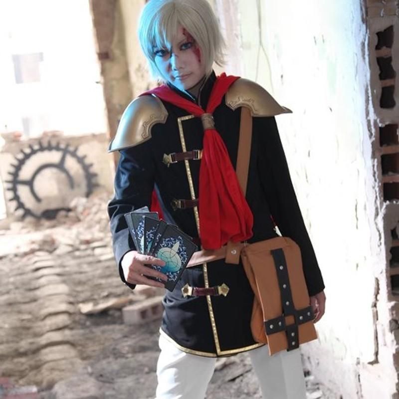 コスプレ衣装 ファイナルファンタジー零式 シンク ケイト レム ウィッグと武器付 コスプレ衣装 ファイナルファンタジー零式 シンク ケイト レム