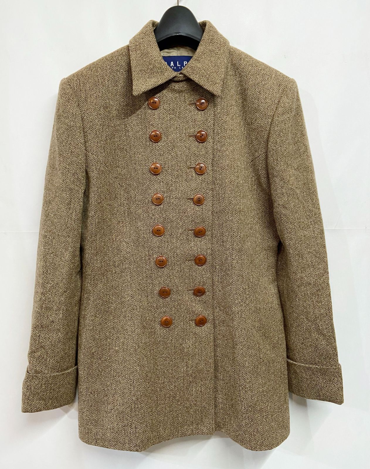 RALPH LAUREN｜ラルフローレン ヘリンボーン ツイード ジャケット 