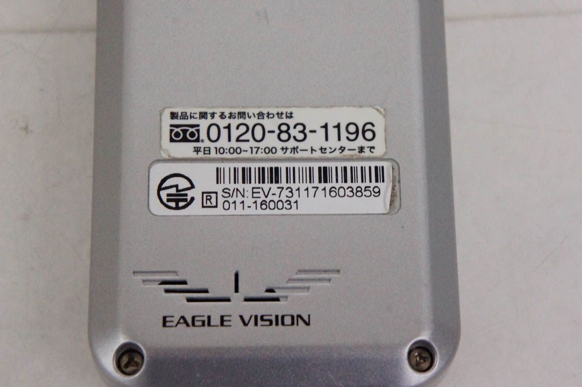 中古】朝日ゴルフ GPSゴルフナビゲーション+レコーダー EAGLEVISION