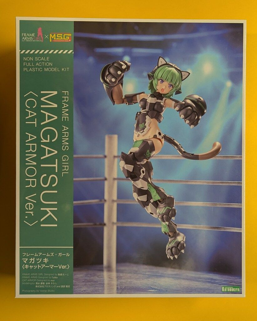 コトブキヤ　フレームアームズ・ガールマガツキ キャットアーマー特典付き 限定特典付き】フレームアームズ・ガール マガツキ 〈キャット