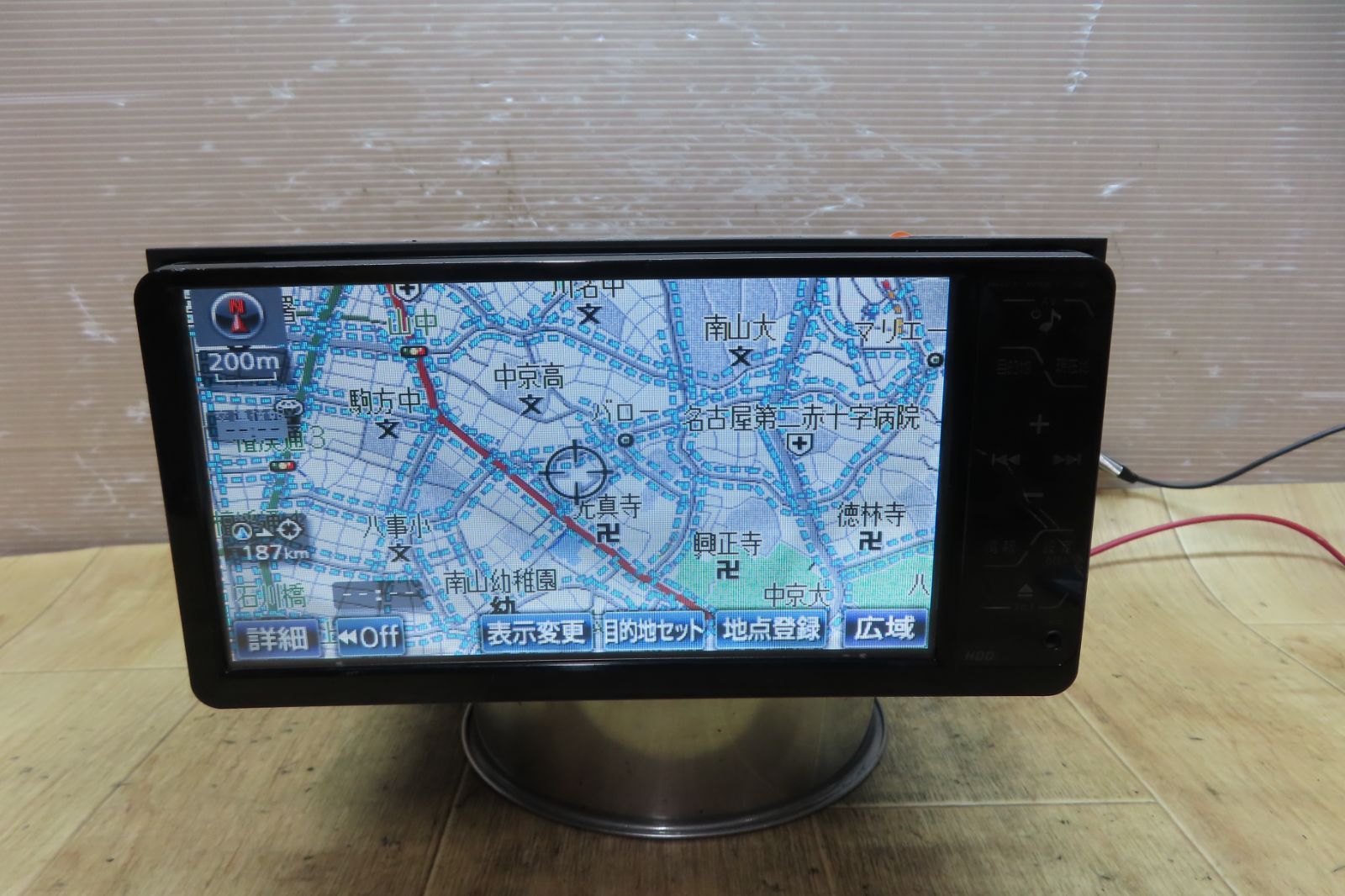 トヨタ 純正 HDDナビ NHZT-W58G CD DVD TV Bluetooth ②