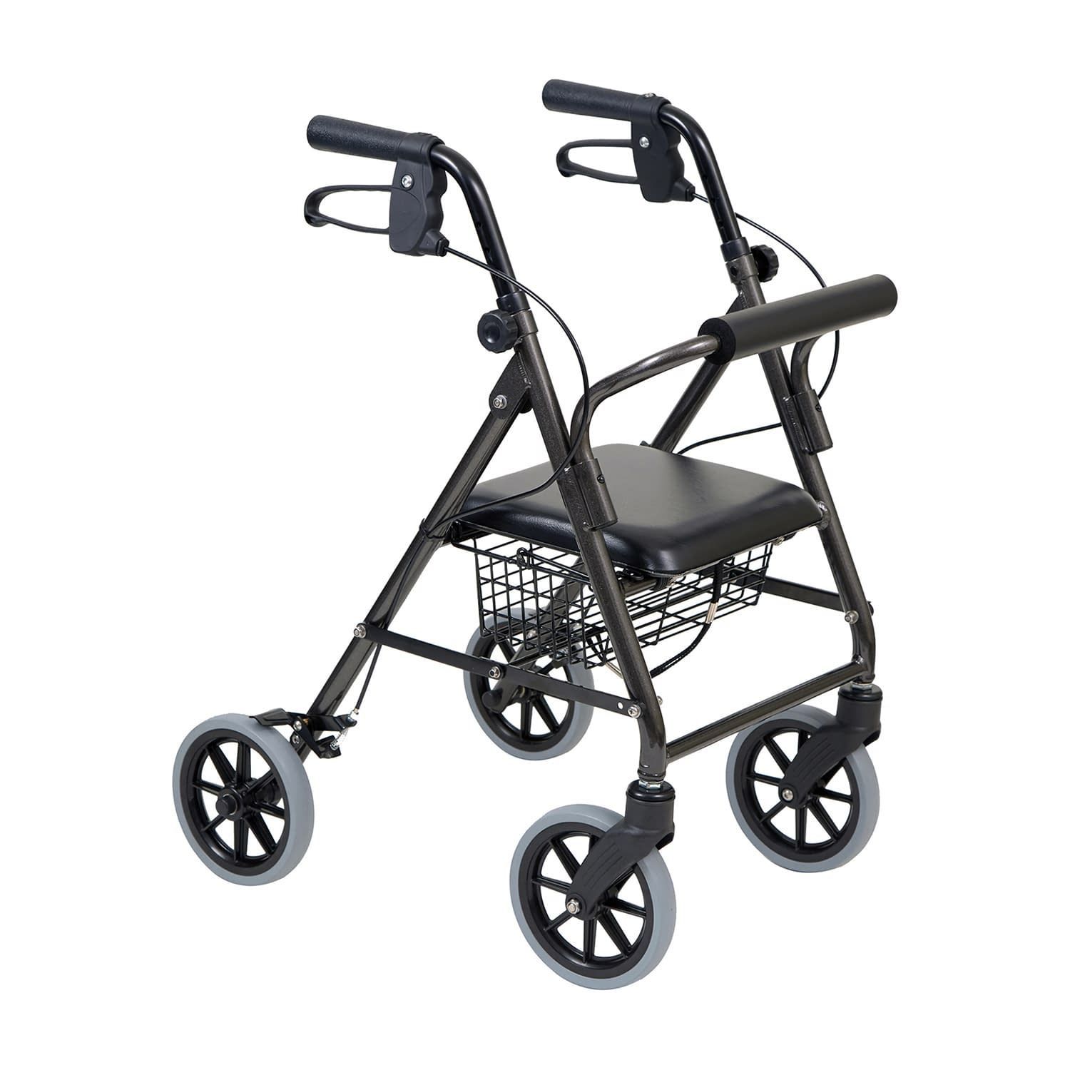 歩行車 ハッピーミニトール ハッピーミニトール シルバーカー 25-2542-01 竹虎 117071 ダークグレーメタリック