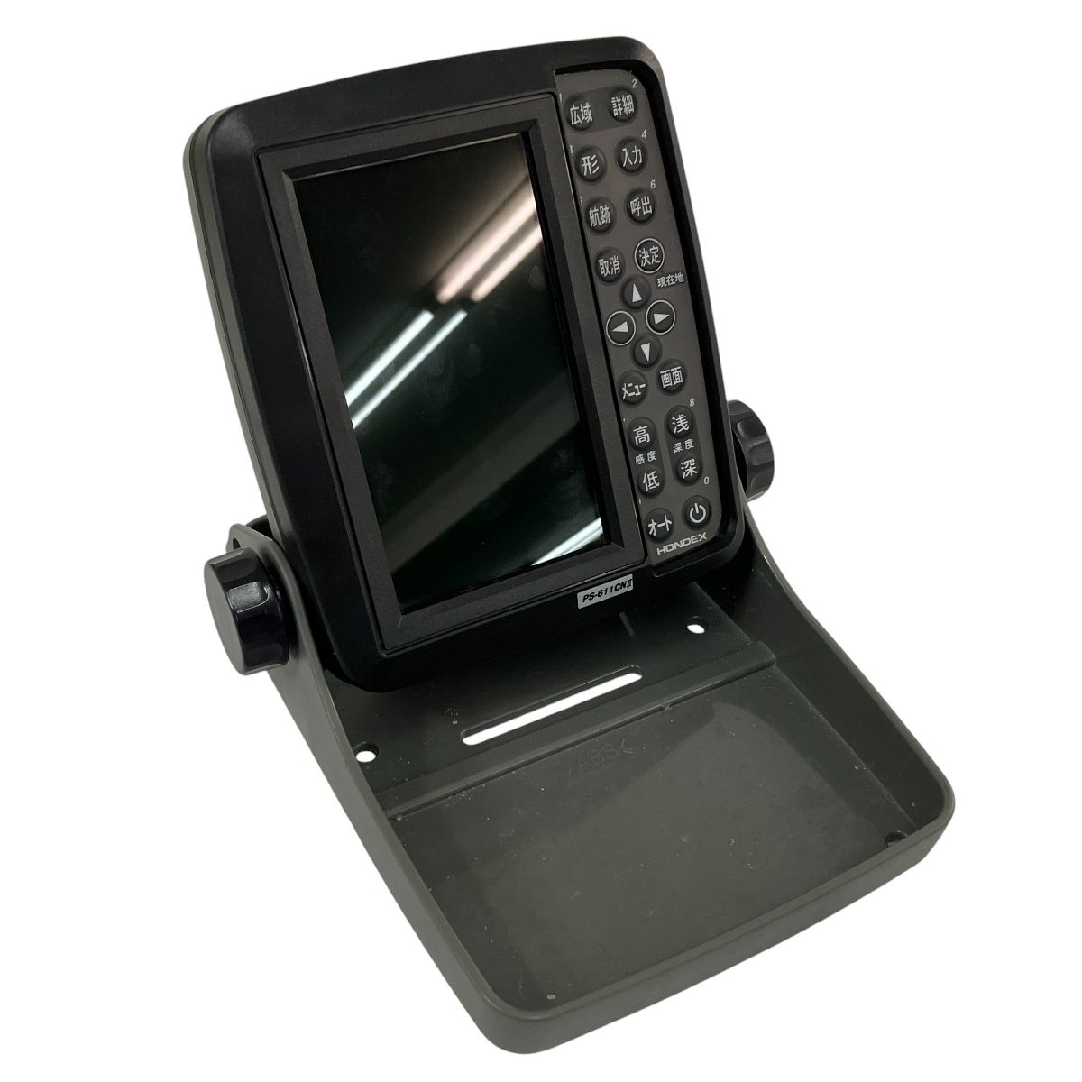 HONDEX PS-611CNII 5型ワイド液晶ポータブルプロッター魚探 魚群探知機 ホンデックス N9972153