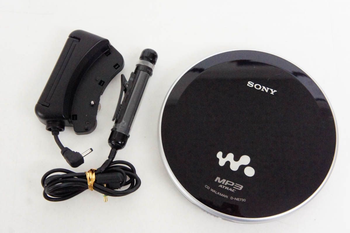 SONYソニー CD Walkman CDウォークマン D-NE730 ポータブルオーディオ ...