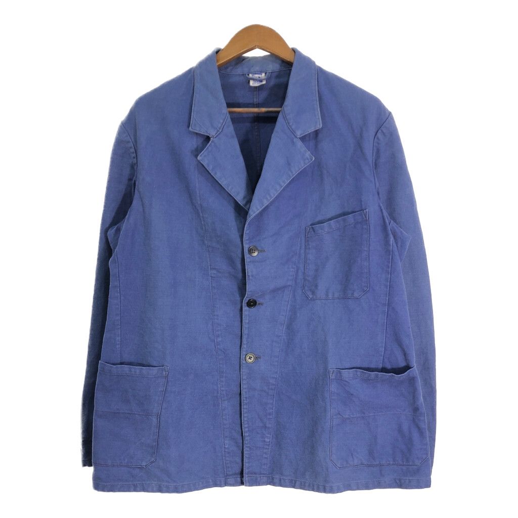 70年代 TEXTIL BOLAGET フレンチワーク コットンツイル テーラード