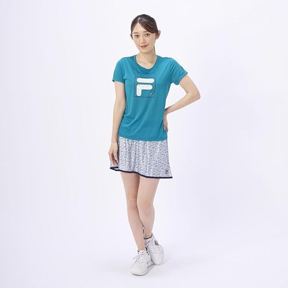 FILA フィラ グラフィックTシャツ テニスウェアレディース (VL2880) 24SS