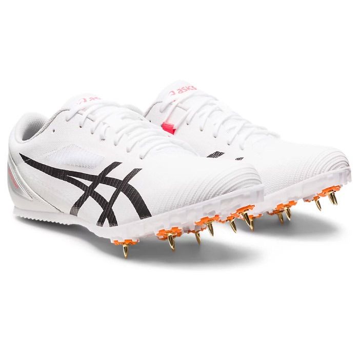 ASICS スパイクシューズ ホワイト　27.5cm ヒートスプリント HEAT SPRINT 13 26.0cm〜27.5cm ヒートスプリント13
