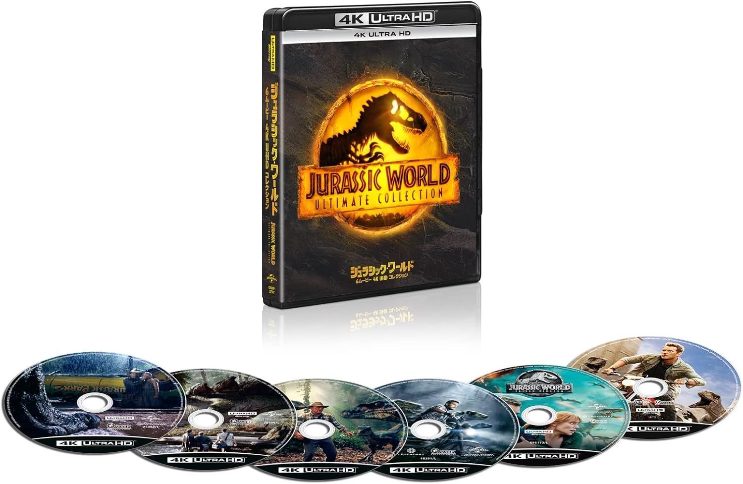 新品未開封☆ジュラシック・ワールド 6ムービー 4K Ultra HD 