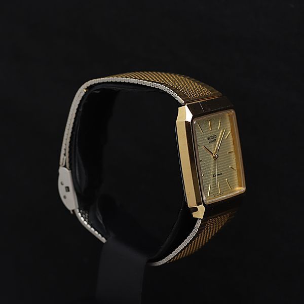 SEIKO セイコー クロノス 9021-5220 QZ 時計動作品 稼働 セイコー クロノス 9021-5220 QZ ゴールド文字盤 メンズ