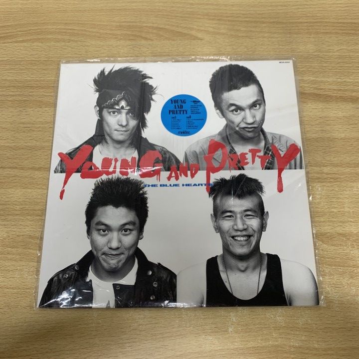 ザ・ブルーハーツ YOUNG AND PRETTY レコード △01)【同梱不可】The Blue Hearts/Young And Pretty/ザ