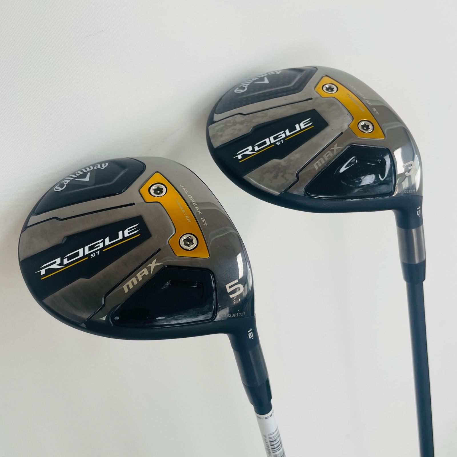 Callaway ROGUE ST MAX 3番ウッド& 5番ウッド セット 男性用 S - メルカリ