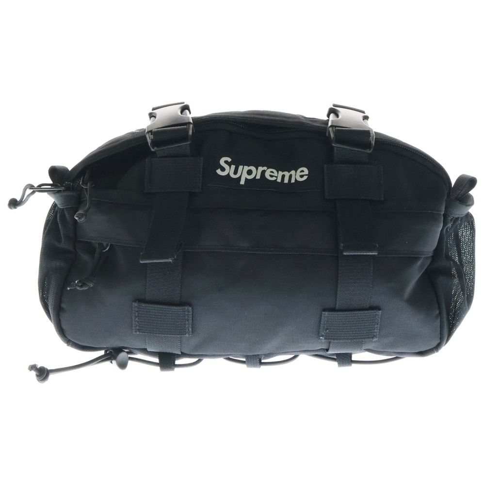 SUPREME (シュプリーム) 19AW Waist Bag ロゴ刺繍 ウエスト