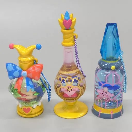 星のカービィ　ミスティックパフュームオイルチャーム　3種セット 中古】雑貨 全3種セット KIRBY ミスティック・パフュームオイル