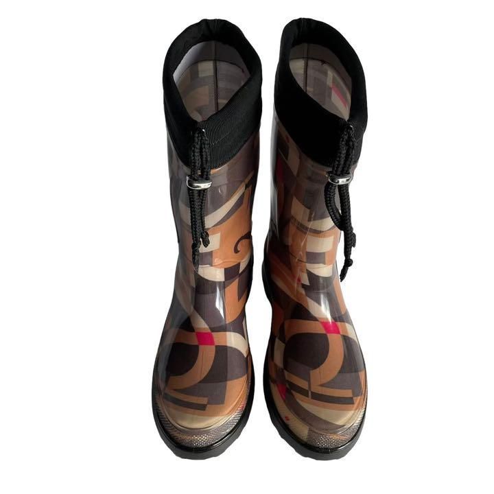 Salvatore Ferragamo フェラガモ レインシューズ 靴 美品 - メルカリ