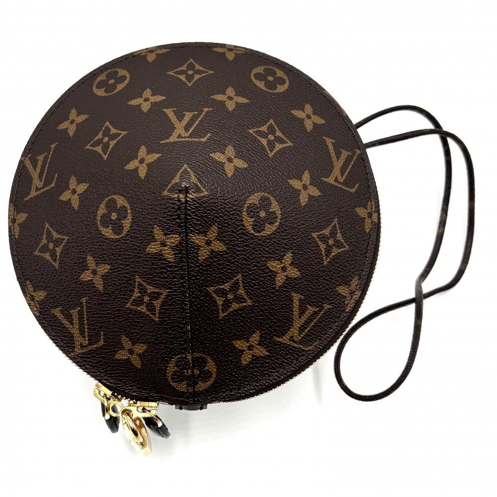 ルイヴィトン ショルダーバッグ レディース モノグラム トゥピ ポーチ パーティバッグ 肩掛け Pochett Twin かばん LOUIS VUITTON M44592 ブラウン 茶 ゴールド金具