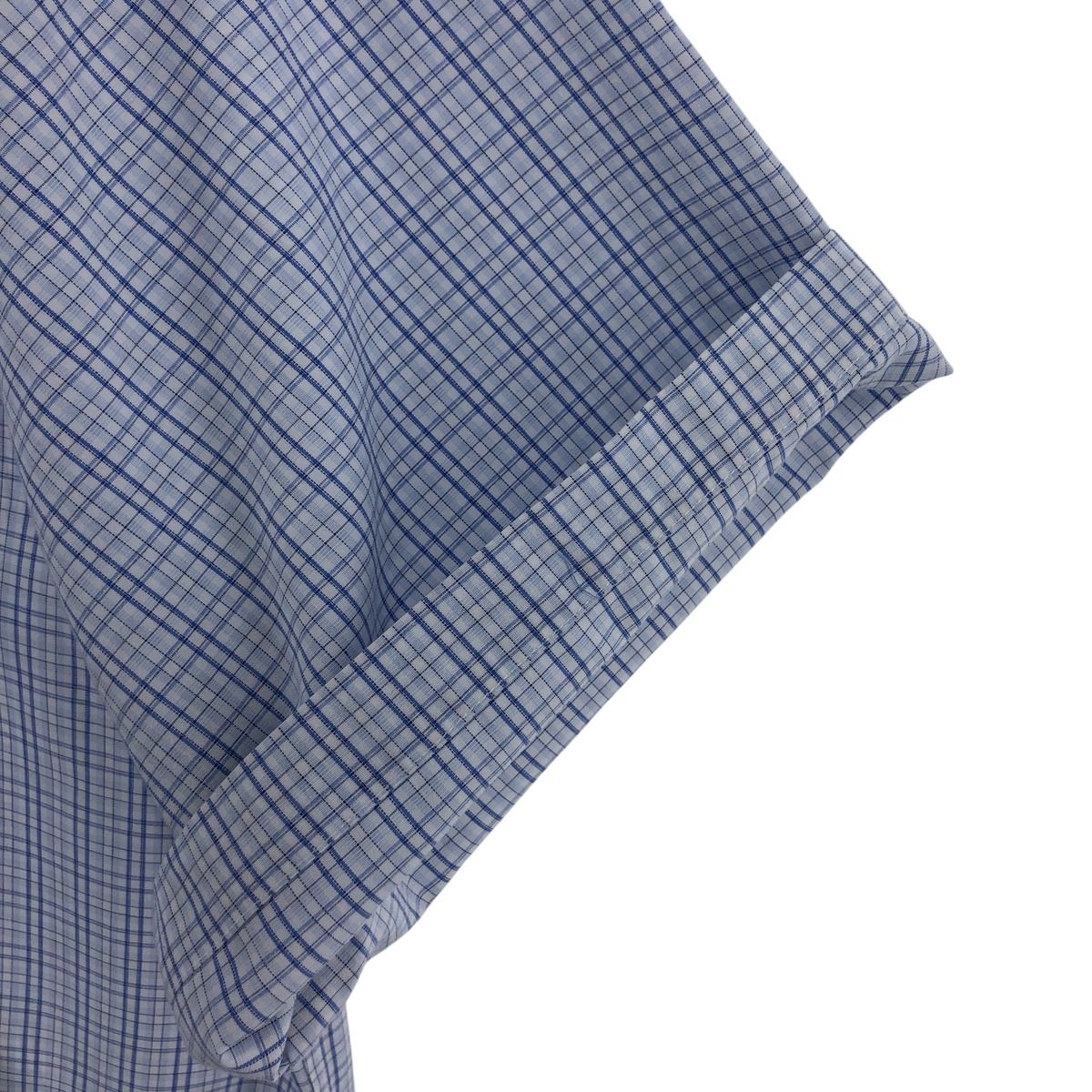 古着 ブルックスブラザーズ Brooks Brothers 1818 チェック柄 ボタンダウン 半袖 リネンシャツ メンズXXL相当 /eaa538763 古着 ブルックスブラザーズ Brooks Brothers Est.1818 長袖