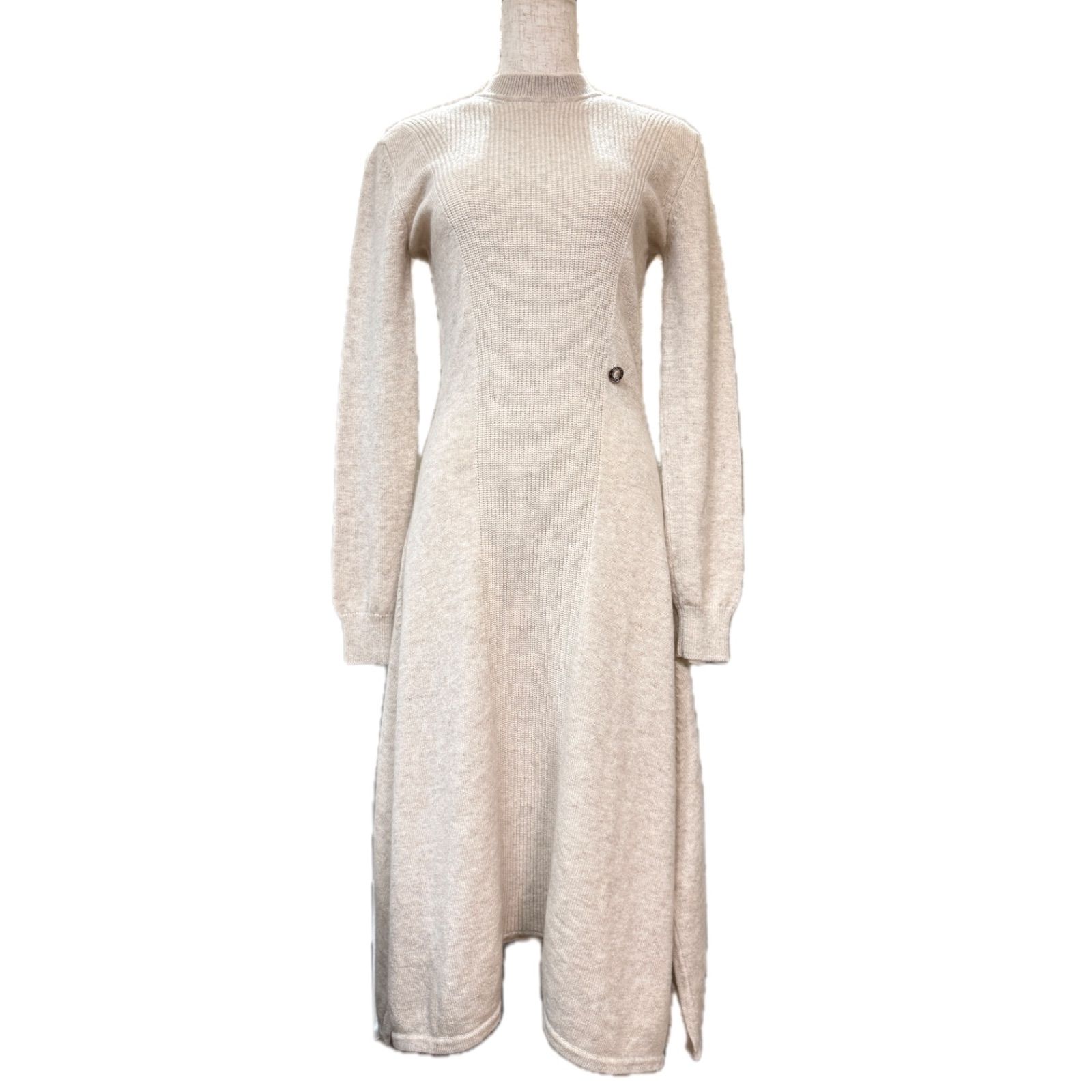 HERMES Long-sleeve dress ロングスリーブドレス ワンピ - メルカリ