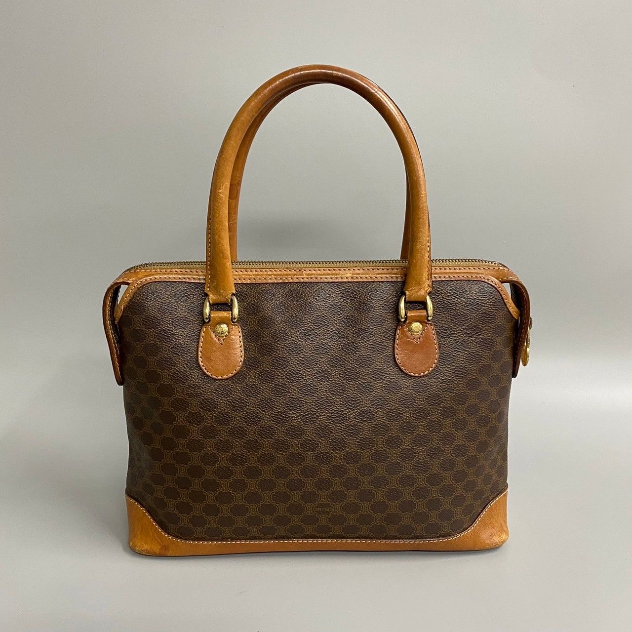 セリーヌ ハンドバッグ ボストンバッグCELINE ヴィンテージマカダム美品