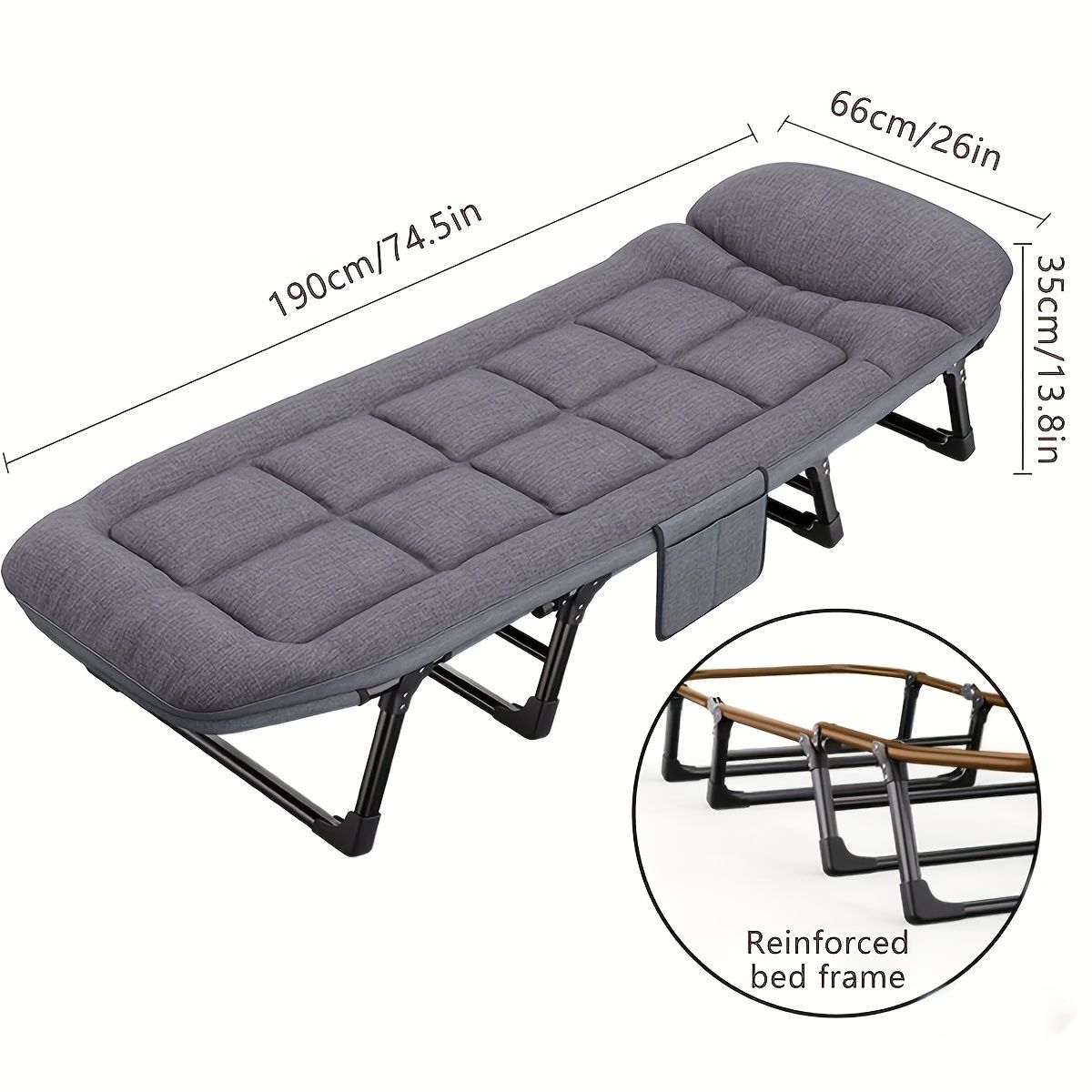 調節 折りたたみベッド